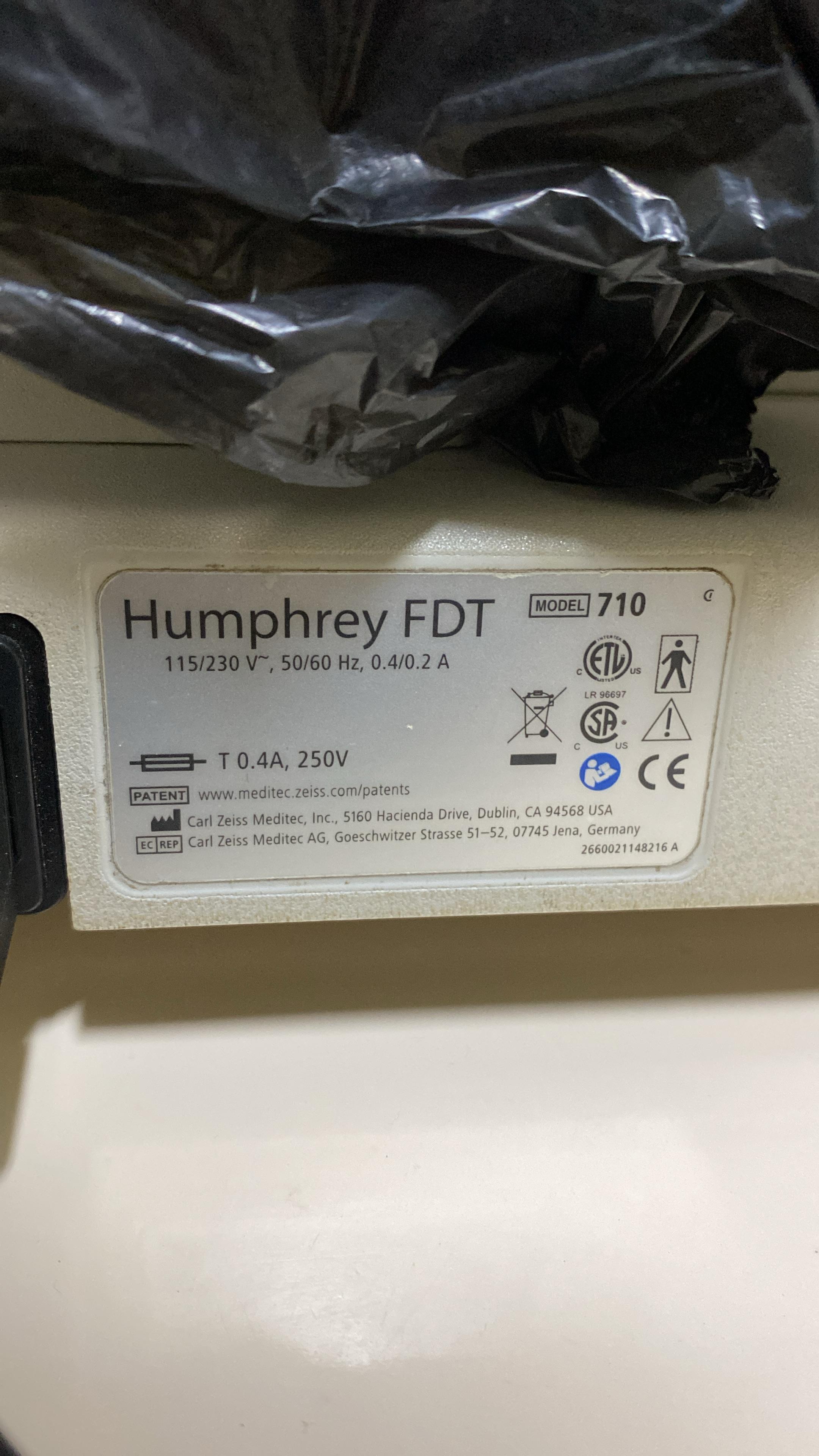 Campímetro FDT 710 Humphrey