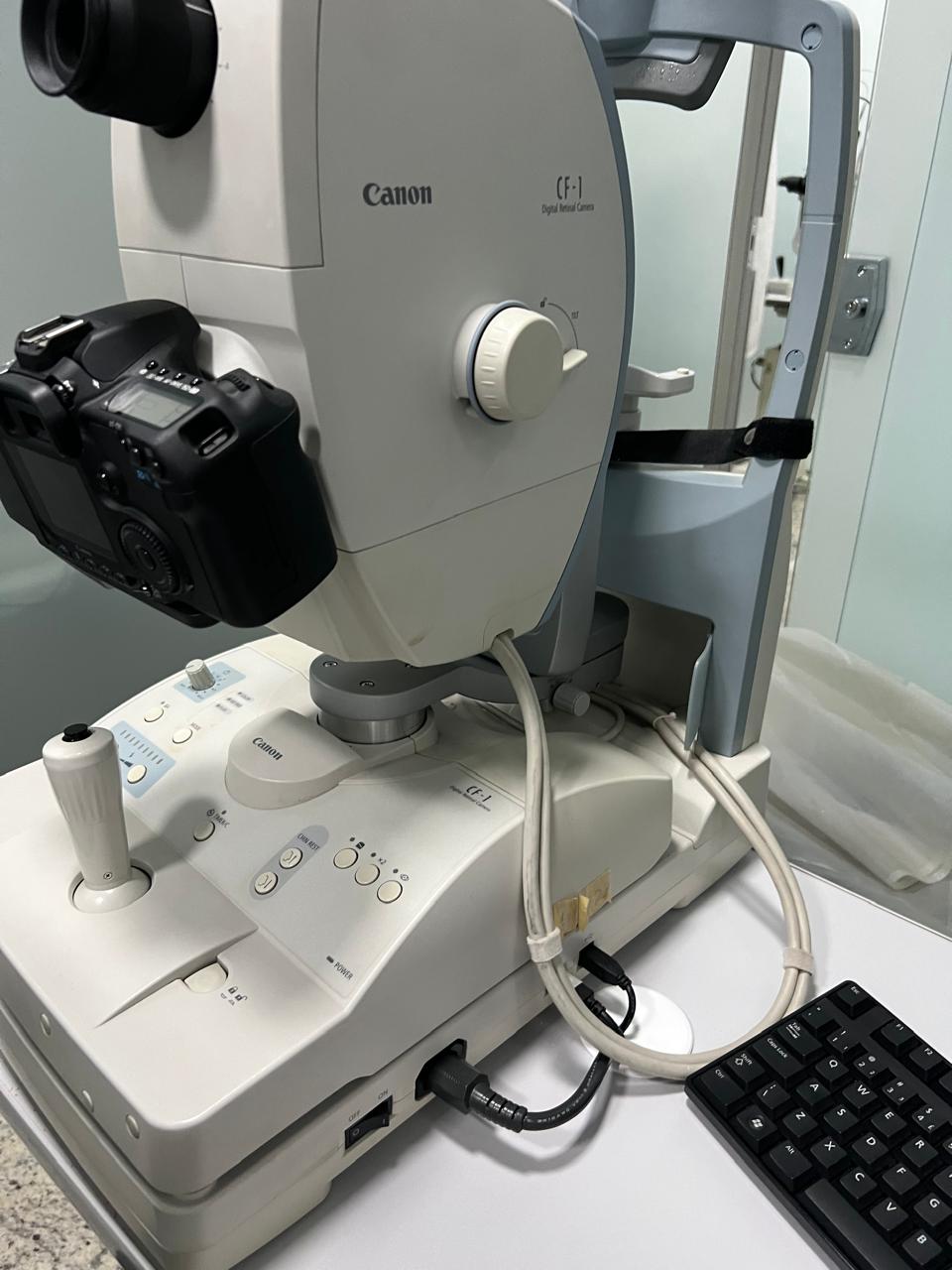 Retinógrafo Digitalizado Canon com Angio