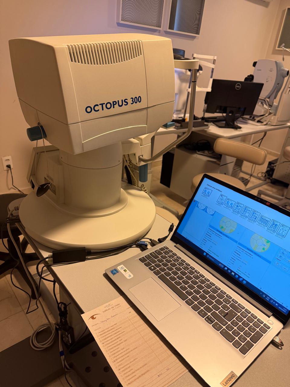 Campímetro Octopus 300 Campímetro Octopus 300